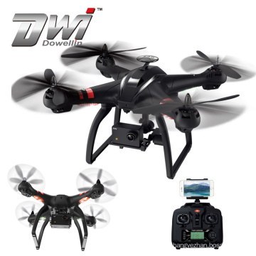 DWI Dowellin 5.8G FPV Follow me Brushless Drone GPS Long Distance with 8MP HD Camera